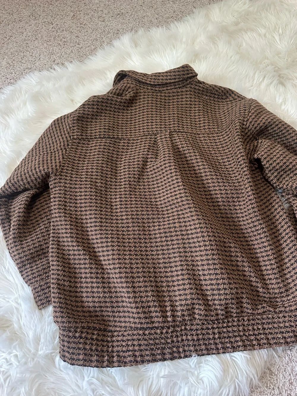 Universal Thread Brown Houndstooth Utility Jacket - Picture 7 of 7